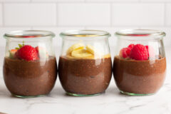 Csokis chia pudding