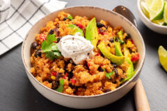 Mexikói quinoa egytál